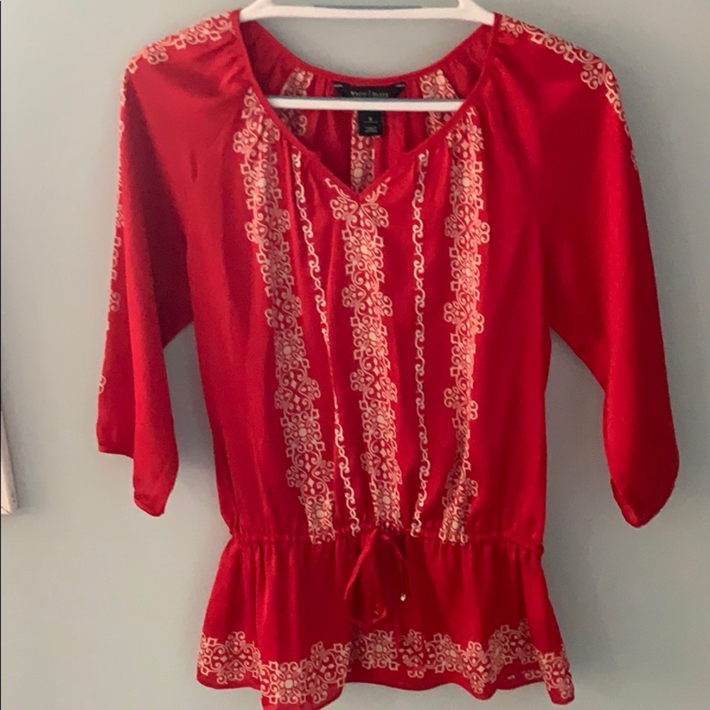 White House black market blouse